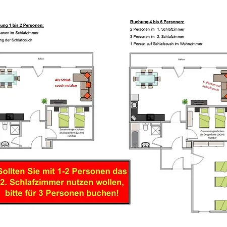 Apartman Mit Ausblick *